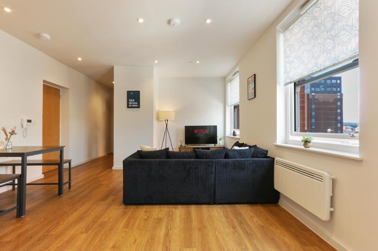 Modern 2-Bed Apartment, Free Parking, City Centre, Netflix & Pet Friendly - Hosted By Stay Host Save Sheffield Exteriör bild