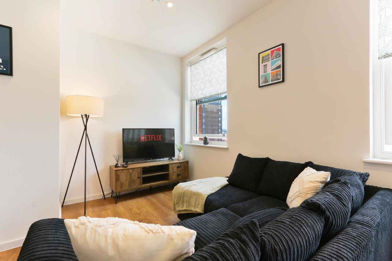 Modern 2-Bed Apartment, Free Parking, City Centre, Netflix & Pet Friendly - Hosted By Stay Host Save Sheffield Exteriör bild