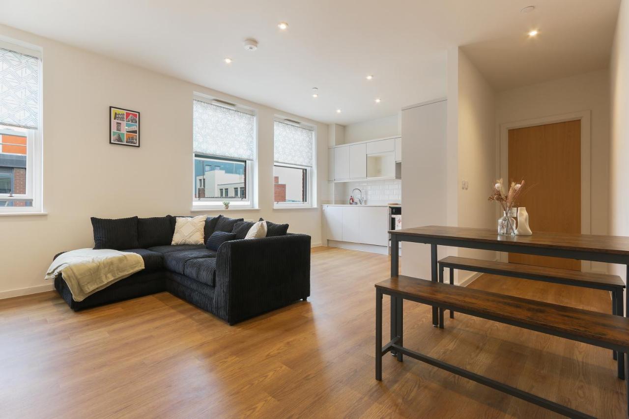 Modern 2-Bed Apartment, Free Parking, City Centre, Netflix & Pet Friendly - Hosted By Stay Host Save Sheffield Exteriör bild
